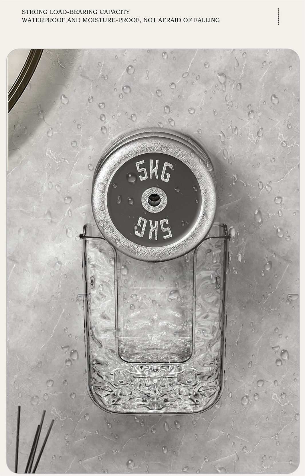 Multifunctional anti-glue glacier pattern tissue box