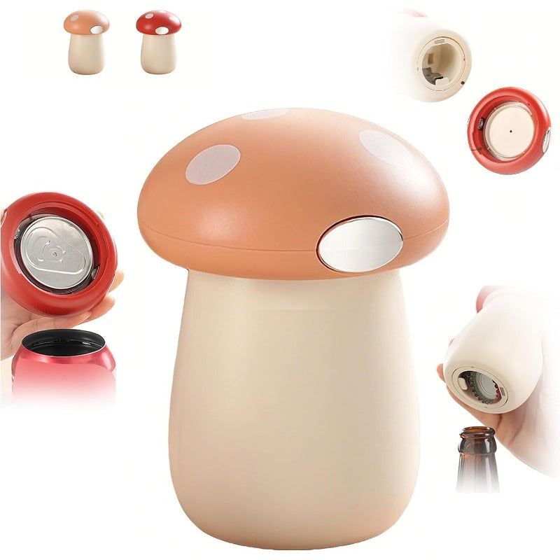 Mushroom 2-in-1 Beverage Opener