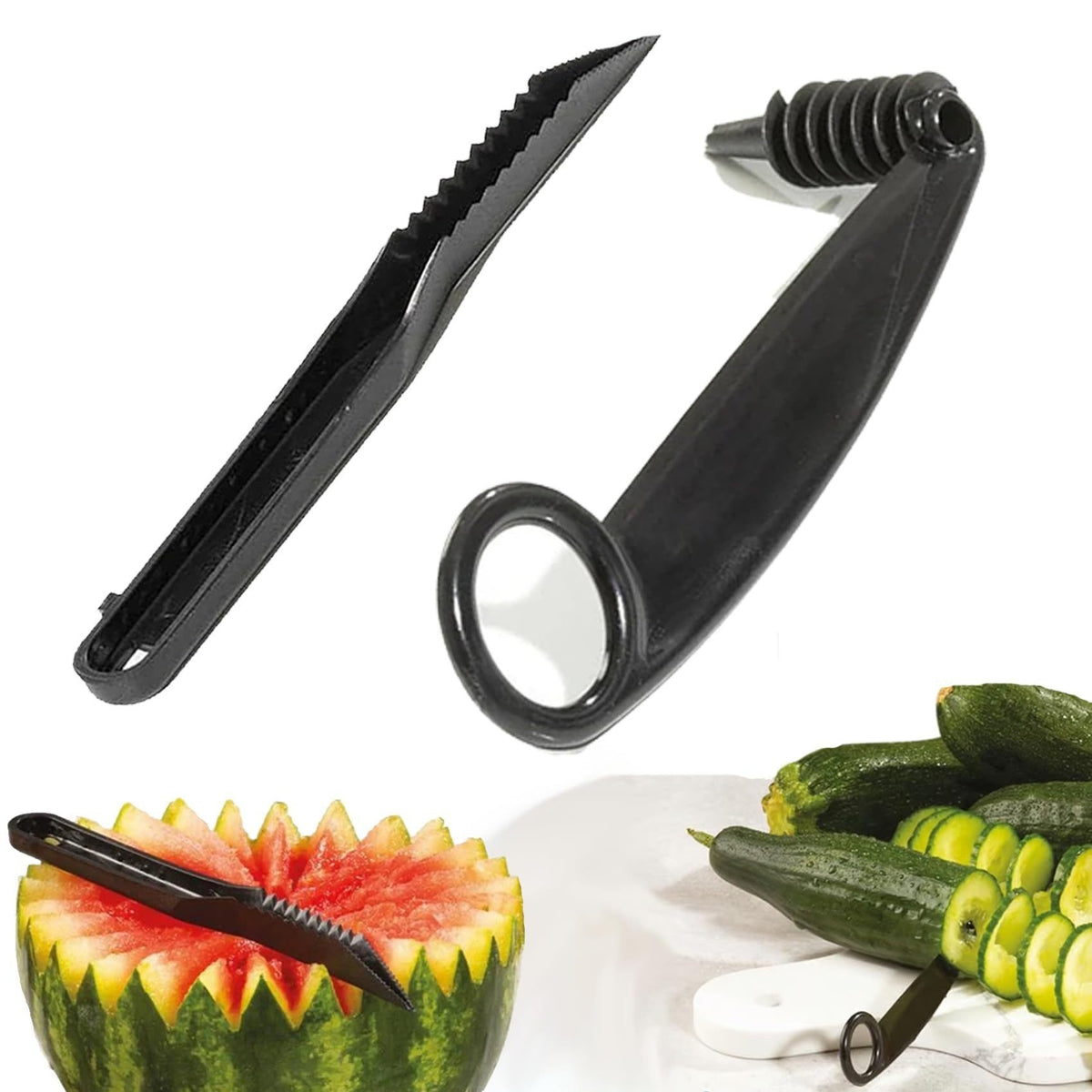 Kitchen Spiral and V-Shaped Tools