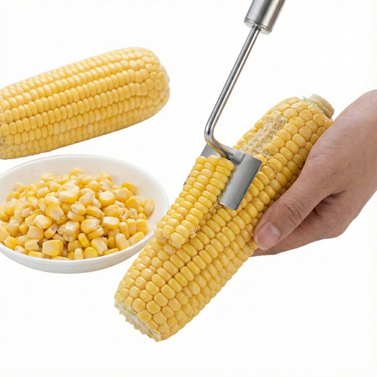 Long Handle Stainless Steel Corn Stripping Tool StripChef