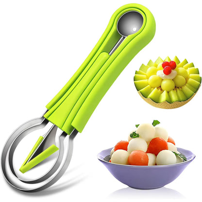Melon Baller Scoop Set,4 In 1 fruit cutters shapes