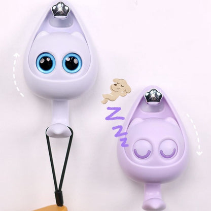 Cute Cat Punch Free Key Holder Hook
