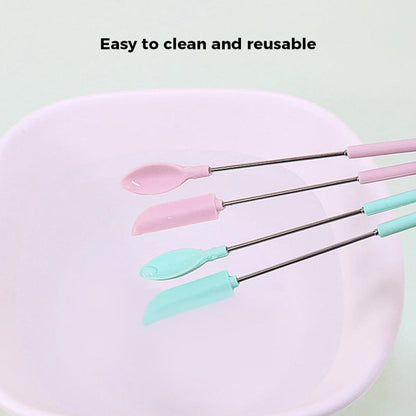 Mini Extendable Silicone Scraper