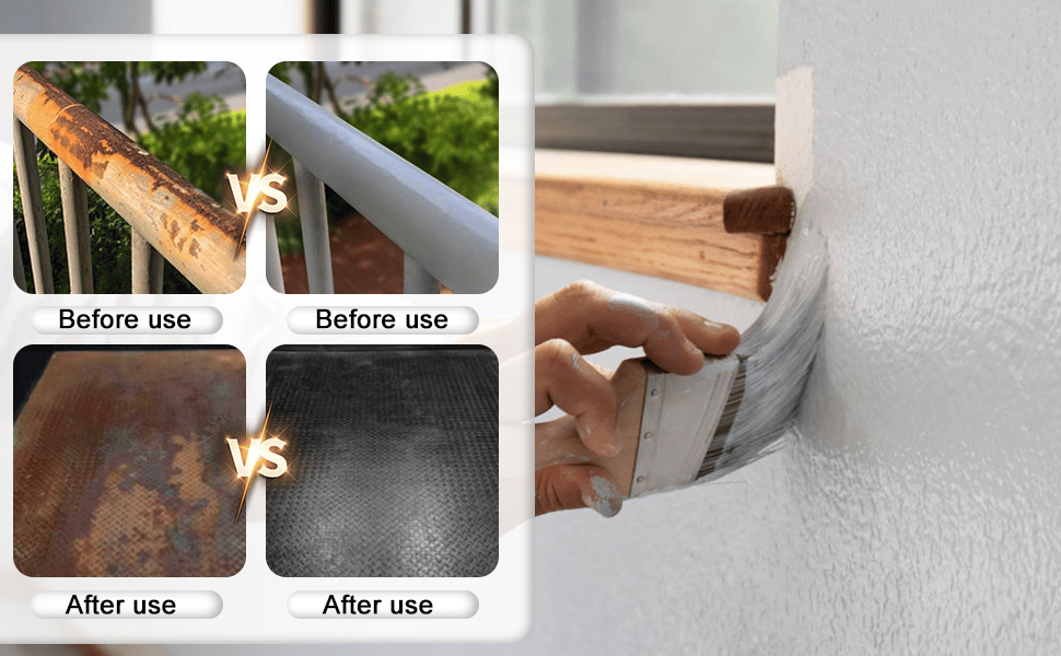 Waterproof Rust Remover Solve fading, leaking, peeling and rusting