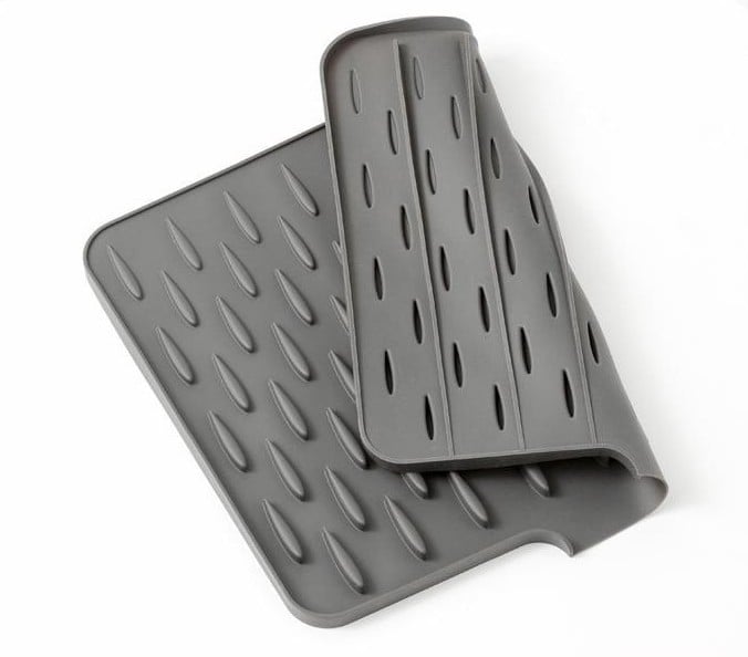 💥No-Spill Silicone Worktop Saver – Heat-Resistant & Non-Slip Mat for Drip-Free Drying💥