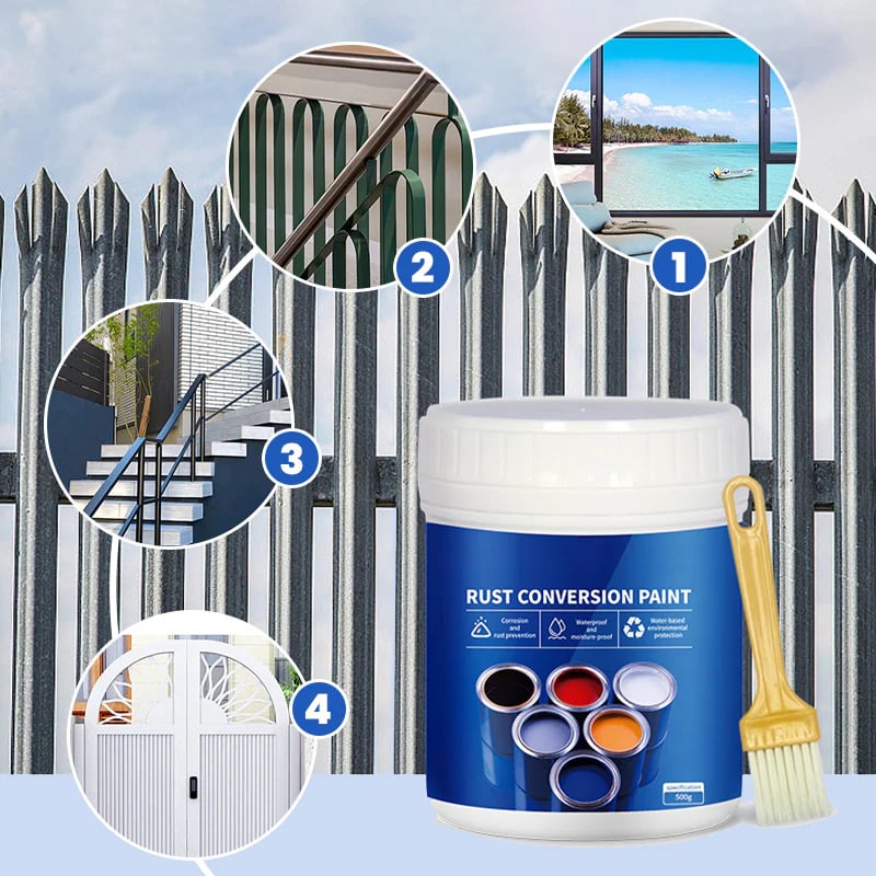 Waterproof Rust Remover Solve fading, leaking, peeling and rusting