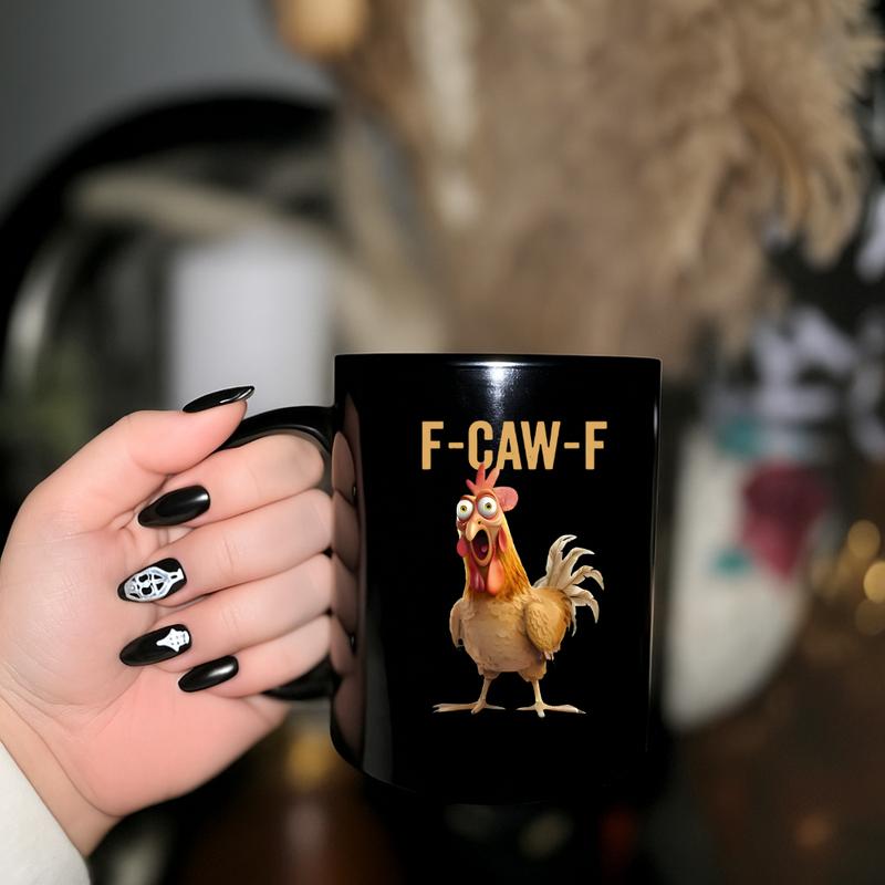 F-Caw-F Funny Chicken Mug