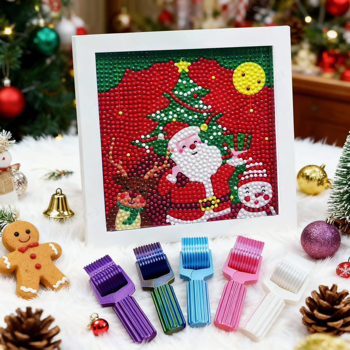 💎✨3D Printed Diamond Painting Roller Tool – Perfect Companion for Your Diamond Art Kit!