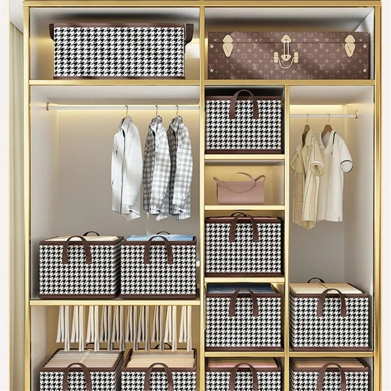 🔥 Foldable Jeans Organizer for Closet