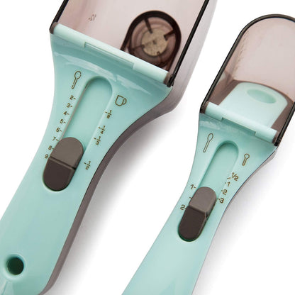 Adjustable Measuring Cups and Spoons Sets