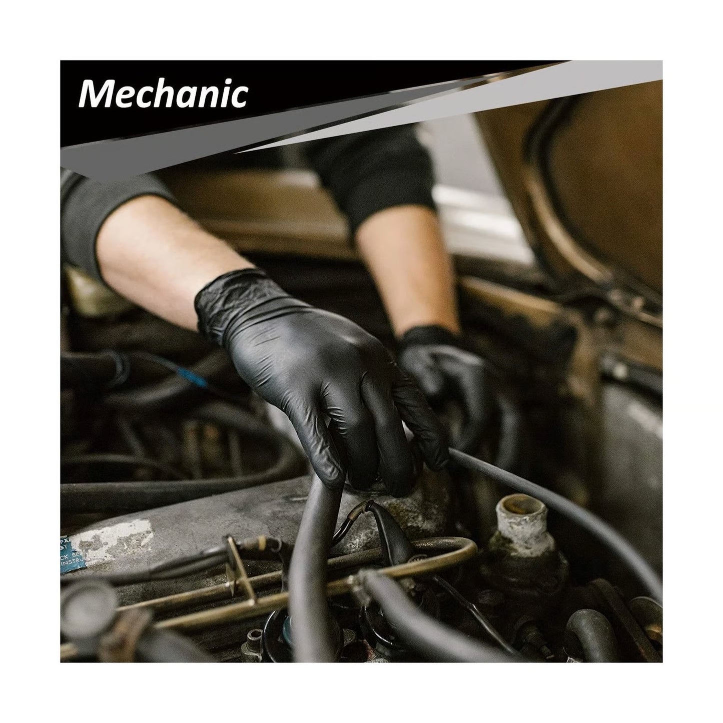 2026 New Years Sale - High Elastic Protective Rubber Nitrile Gloves