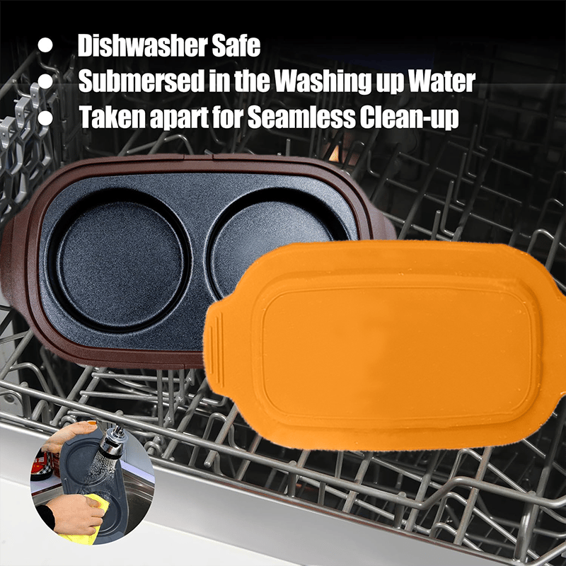 Quick-Heat Microwave Egg Cooker|Poacher|fryer-Multi-Use microwave egg maker for Breakfast Sandwiches
