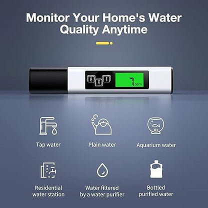 PureMeter 4 in 1 Tds Meter Digital Water Tester