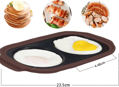 Quick-Heat Microwave Egg Cooker|Poacher|fryer-Multi-Use microwave egg maker for Breakfast Sandwiches