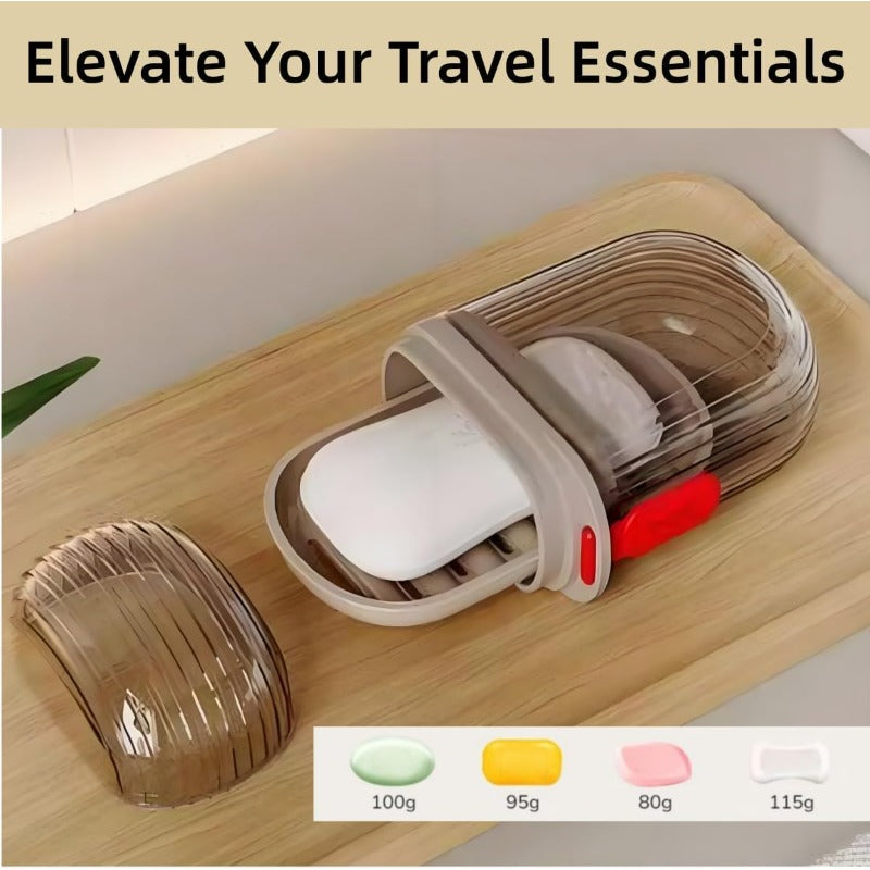 Travel Soap Case with Drain