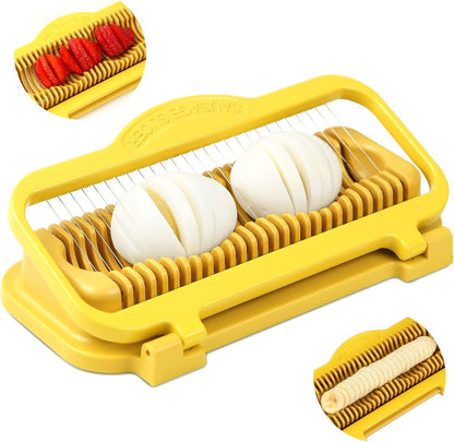 🔥Egg Slicer for Hard Boiled Eggs Banana Slicer