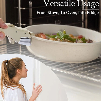 Non-stick Cookware Set with Removable Handle - Oven Safe