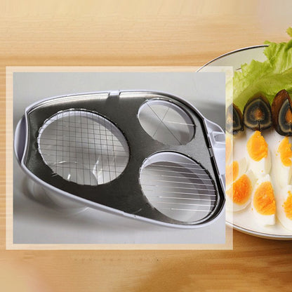 🔥Hot Sale 50% 0FF🔥Multifunctional 3-in-1 Egg Slicer