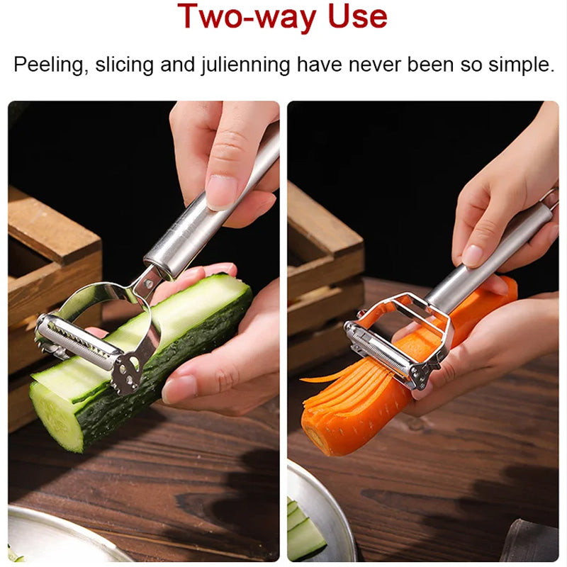 Stainless Steel 3 Pieces Peeling Tool Set