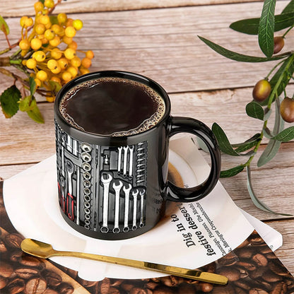 Funny Coffee Mug – Toolbox Set for Mechanics