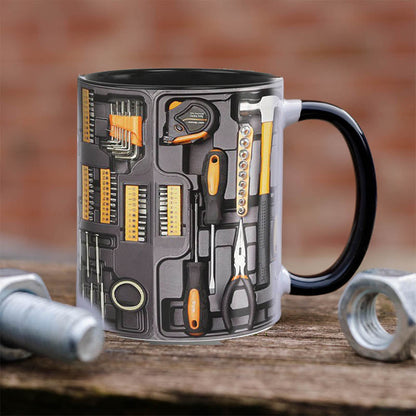 Funny Coffee Mug – Toolbox Set for Mechanics