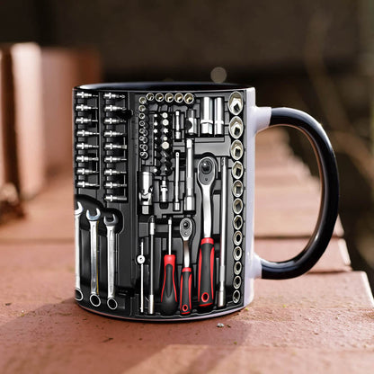 Funny Coffee Mug – Toolbox Set for Mechanics