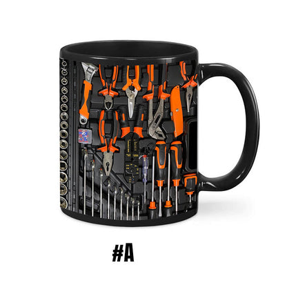Funny Coffee Mug – Toolbox Set for Mechanics