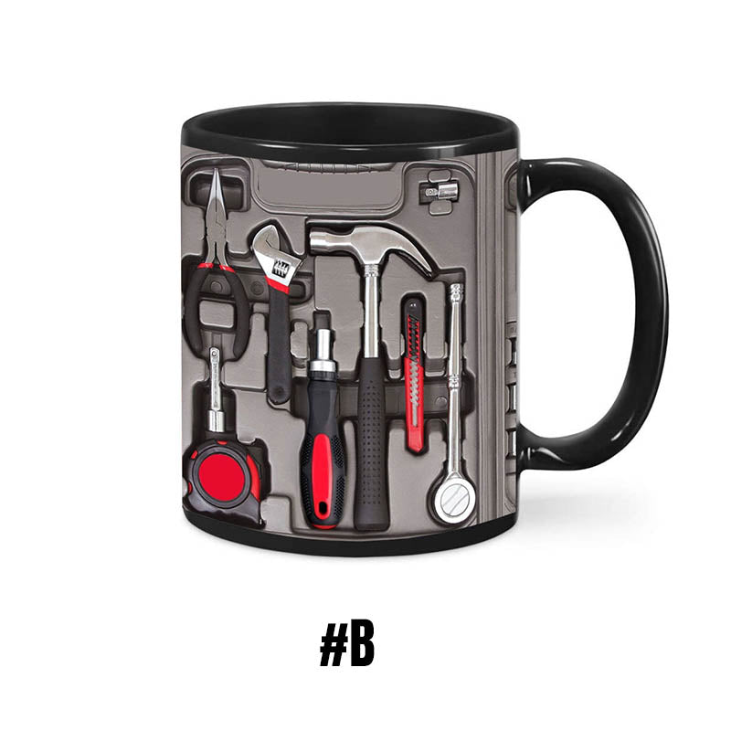 Funny Coffee Mug – Toolbox Set for Mechanics