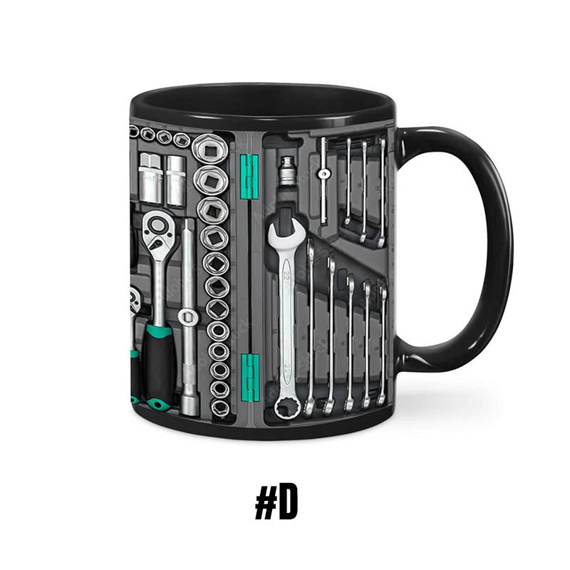Funny Coffee Mug – Toolbox Set for Mechanics