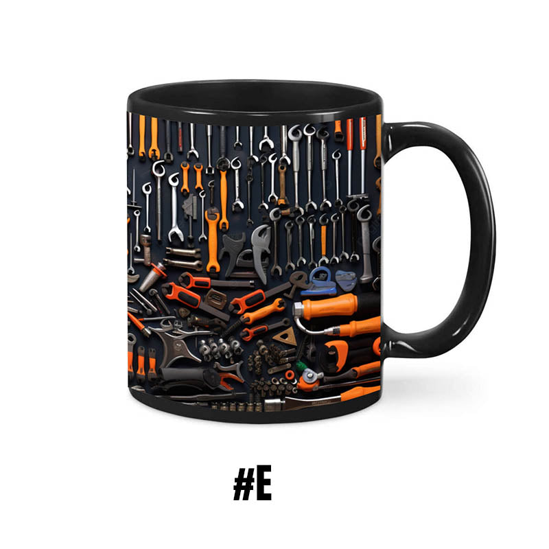 Funny Coffee Mug – Toolbox Set for Mechanics