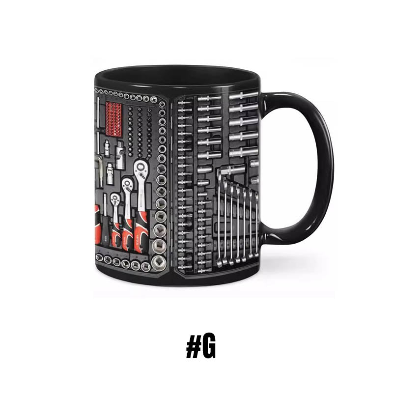Funny Coffee Mug – Toolbox Set for Mechanics