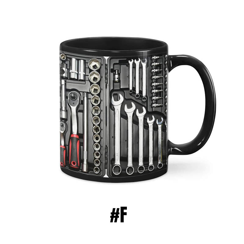 Funny Coffee Mug – Toolbox Set for Mechanics