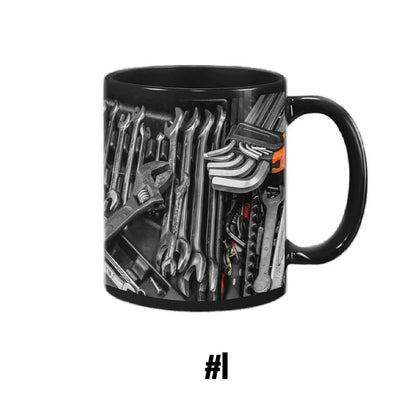 Funny Coffee Mug – Toolbox Set for Mechanics