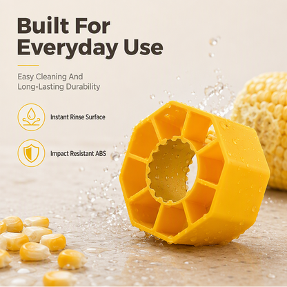 Corn Stripper – Stainless blade, non-slip grip & mess-free. Strips corn in seconds