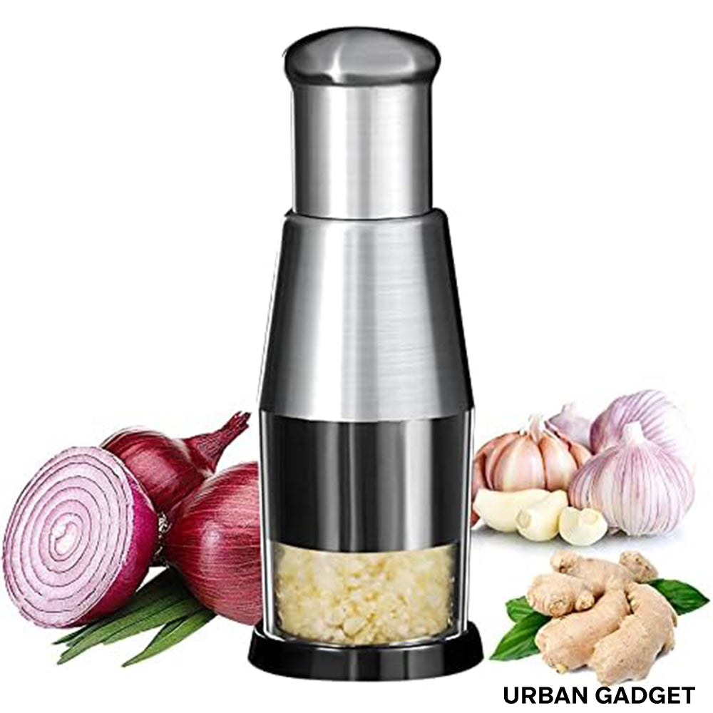 Stainless Steel Press-Down Food Chopper