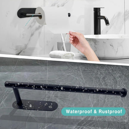 No-Drill Under-Cabinet Paper Towel Holder