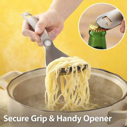 2-Piece Stainless Steel Straining and Mashing Spoon Set